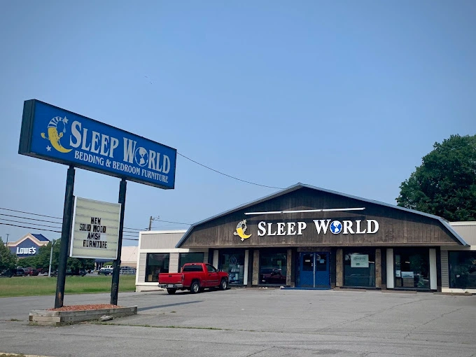 Storefront of Sleep World Store